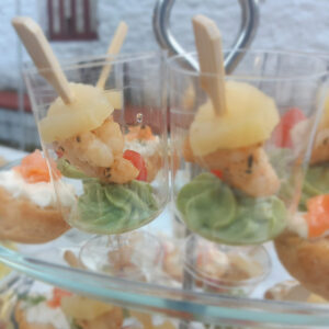 finger food catering γαρίδα