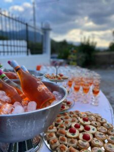 welcome bar catering