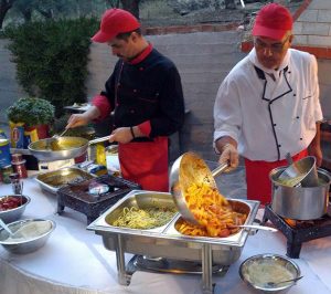 catering pasta